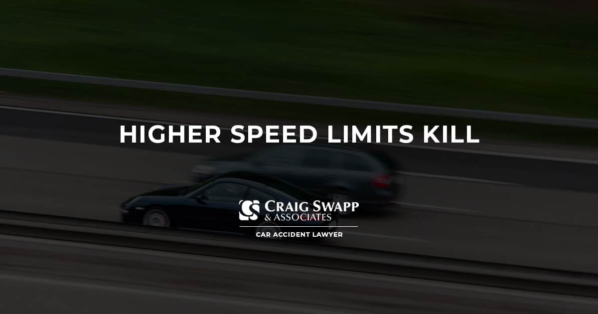 Higher Speed Limits Kill