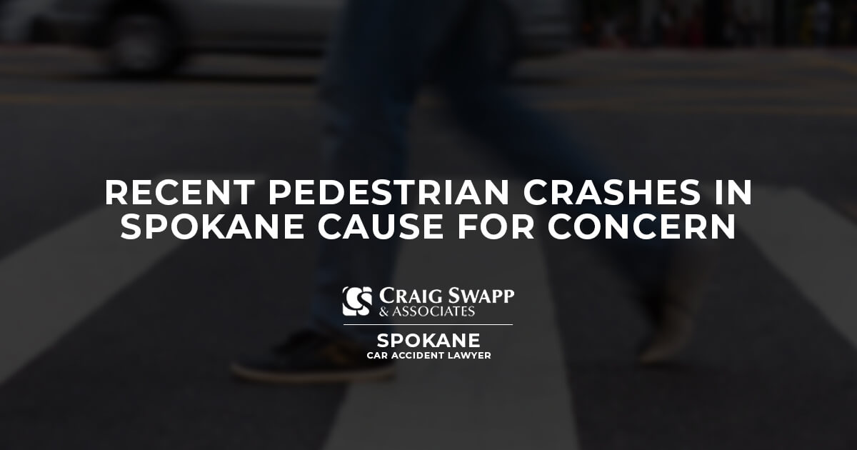 Recent Pedestrian Crashes in Spokane Cause for Concern