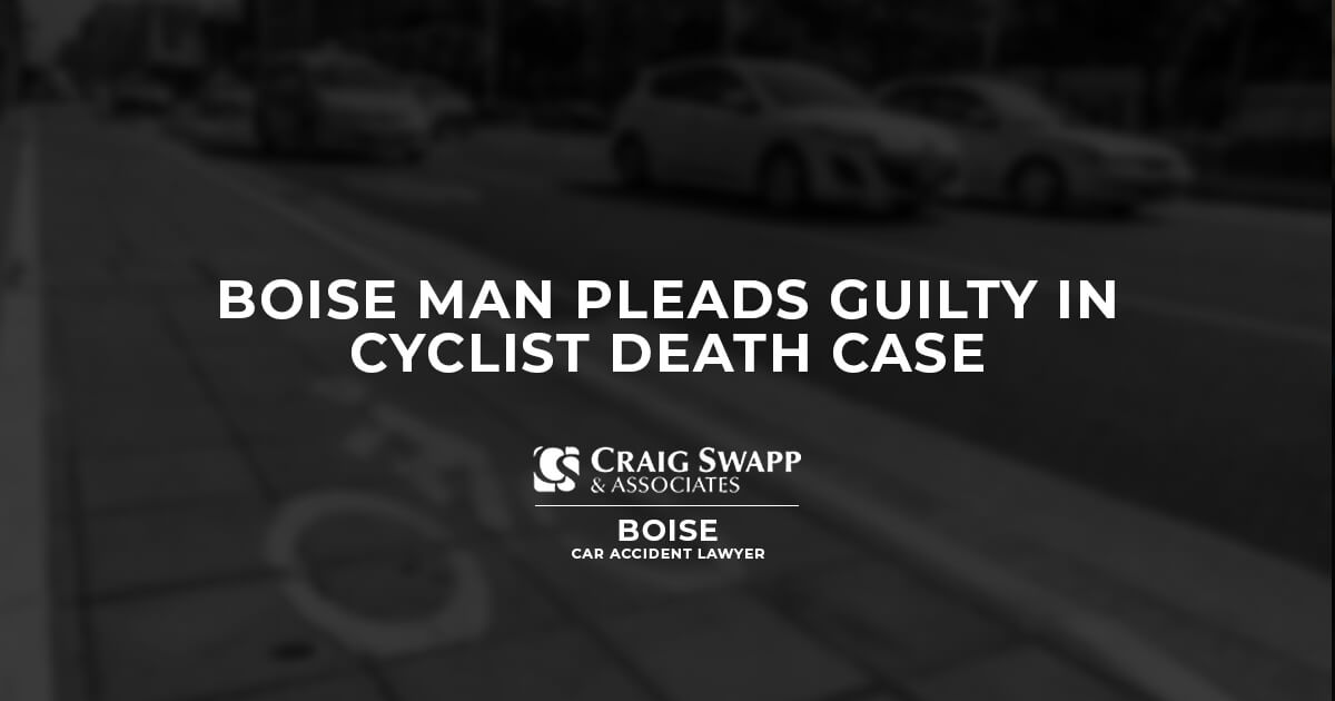 Boise Man Pleads Guilty in Cyclist Death Case