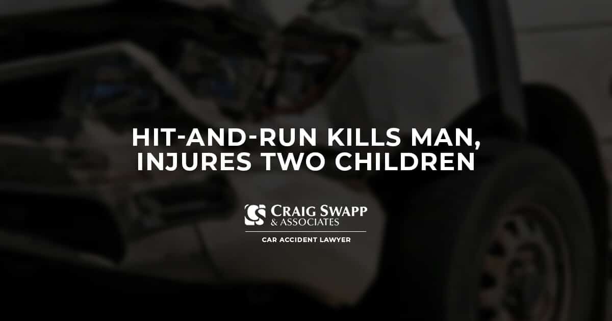 Hit-and-Run Kills Man, Injures Two Children