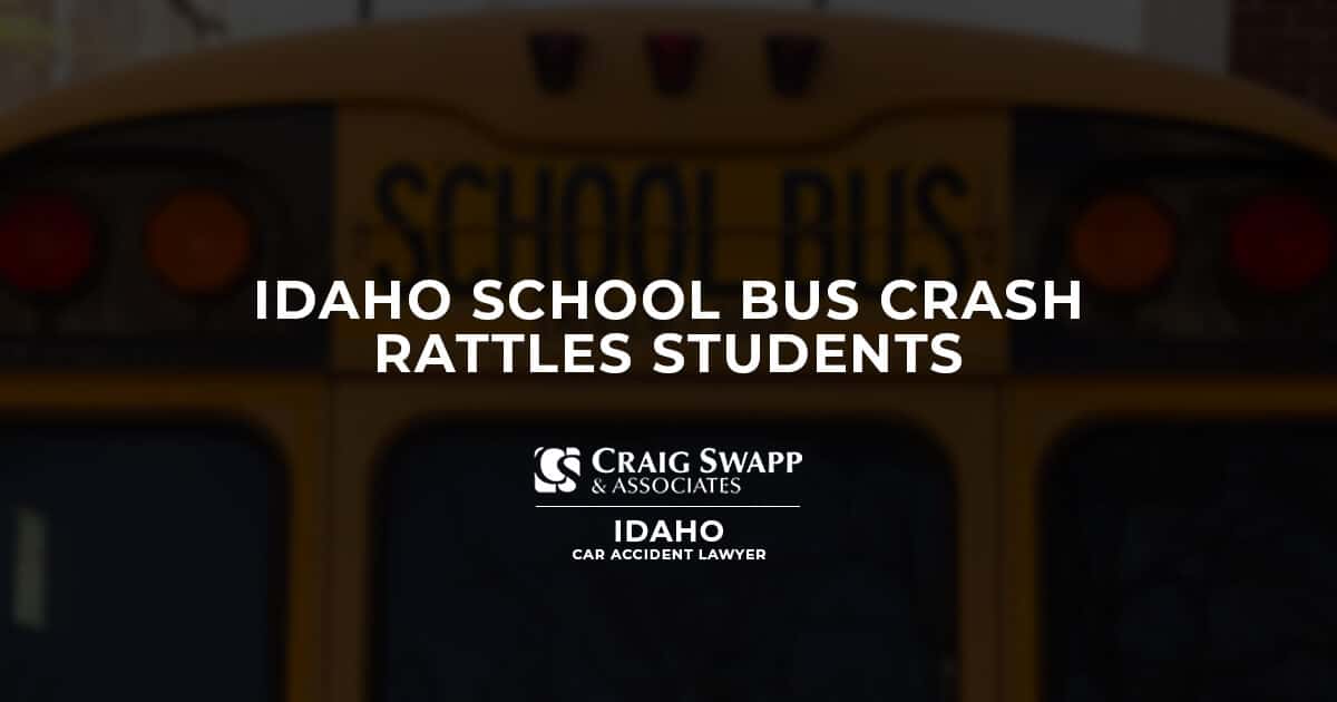 Idaho School Bus Crash Rattles Students