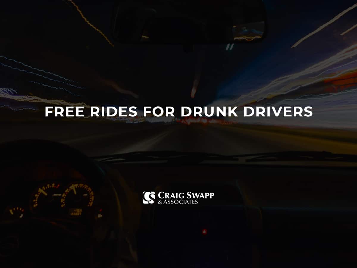 Free Rides for Drunk Drivers