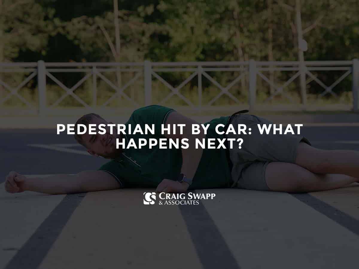Pedestrian Hit by Car: What Happens Next?