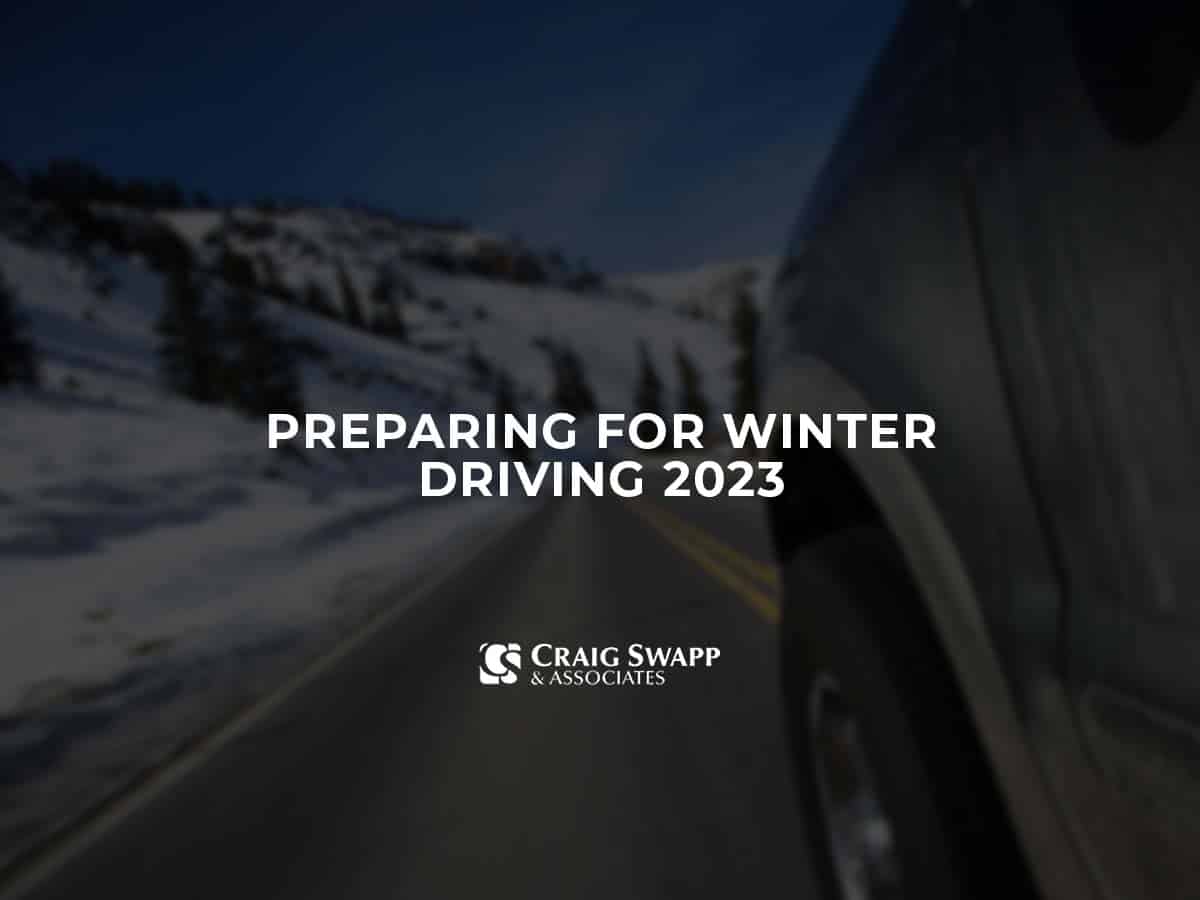 Preparing for Winter Driving 2023