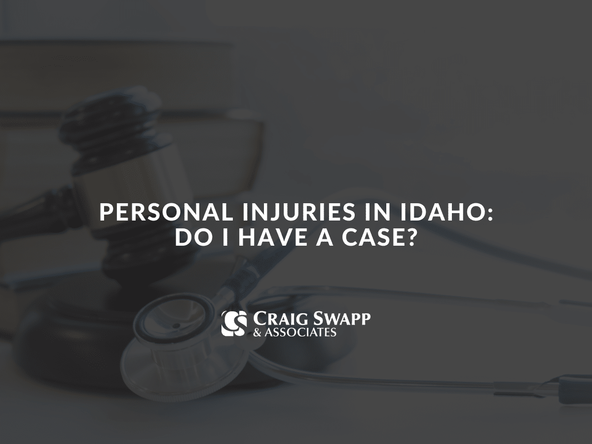personal injuries in Idaho