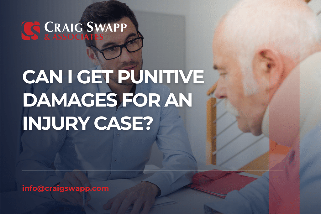 Can I Get Punitive Damages for an Injury Case