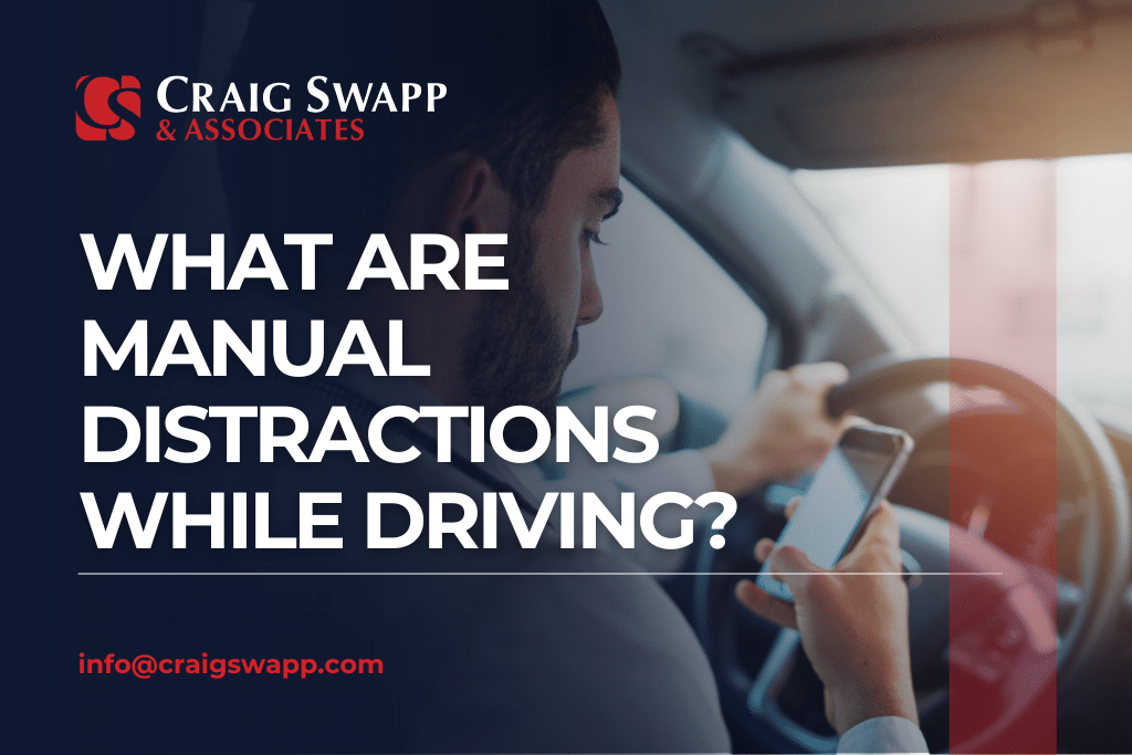What Are Manual Distractions While Driving