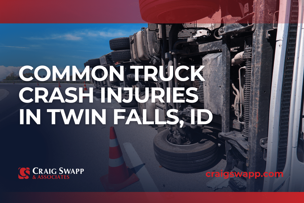 Common Truck Crash Injuries in Twin Falls, ID