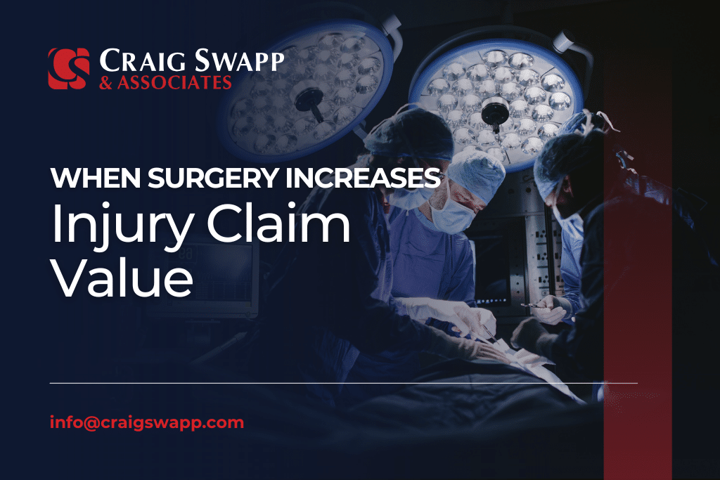 When Surgery Increases Injury Claim Value