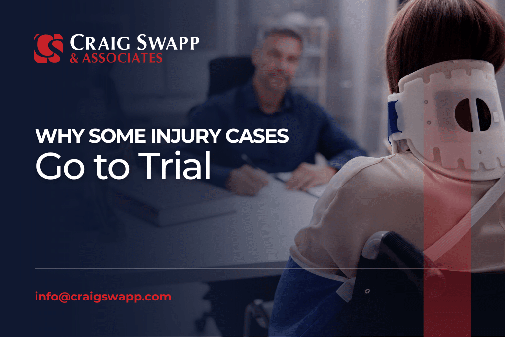 Why Some Injury Cases Go to Trial