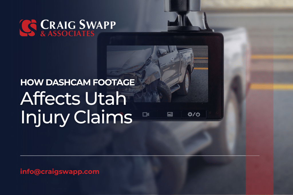How Dashcam Footage Affects Utah Injury Claims