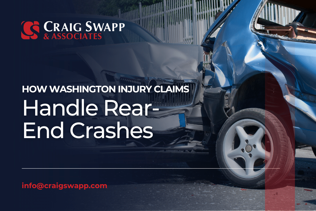 How Washington Injury Claims Handle Rear-End Crashes