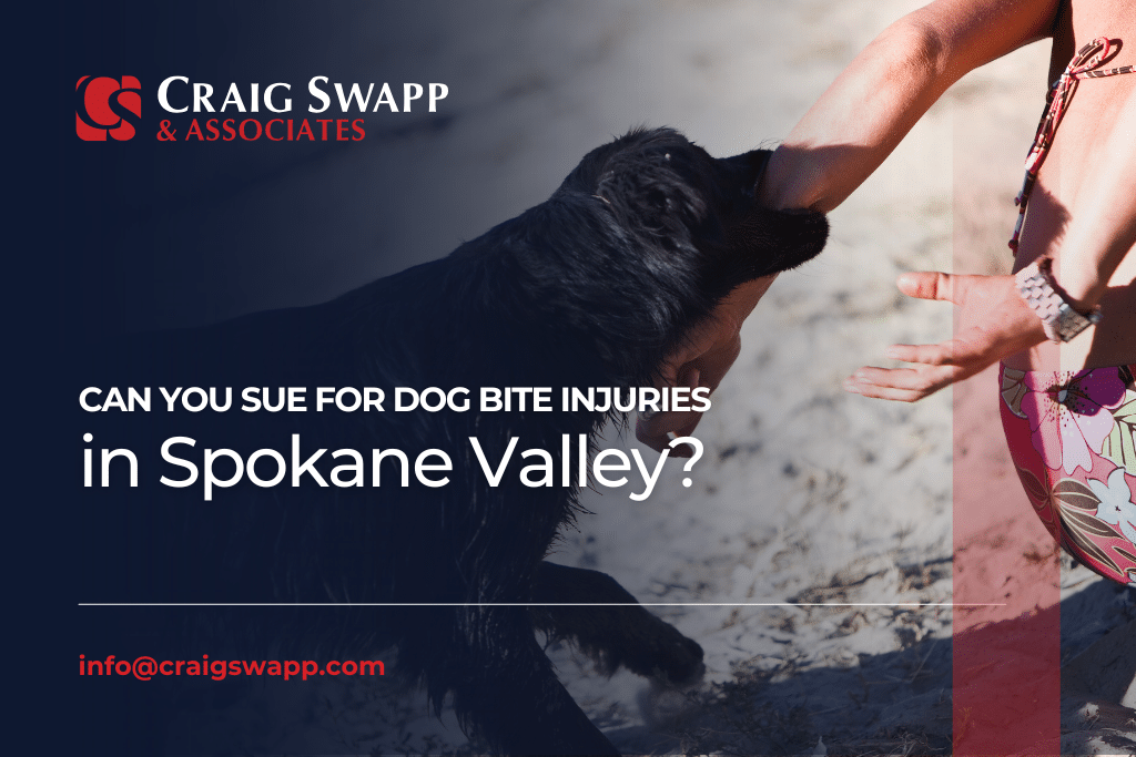 Can You Sue for Dog Bite Injuries in Spokane Valley