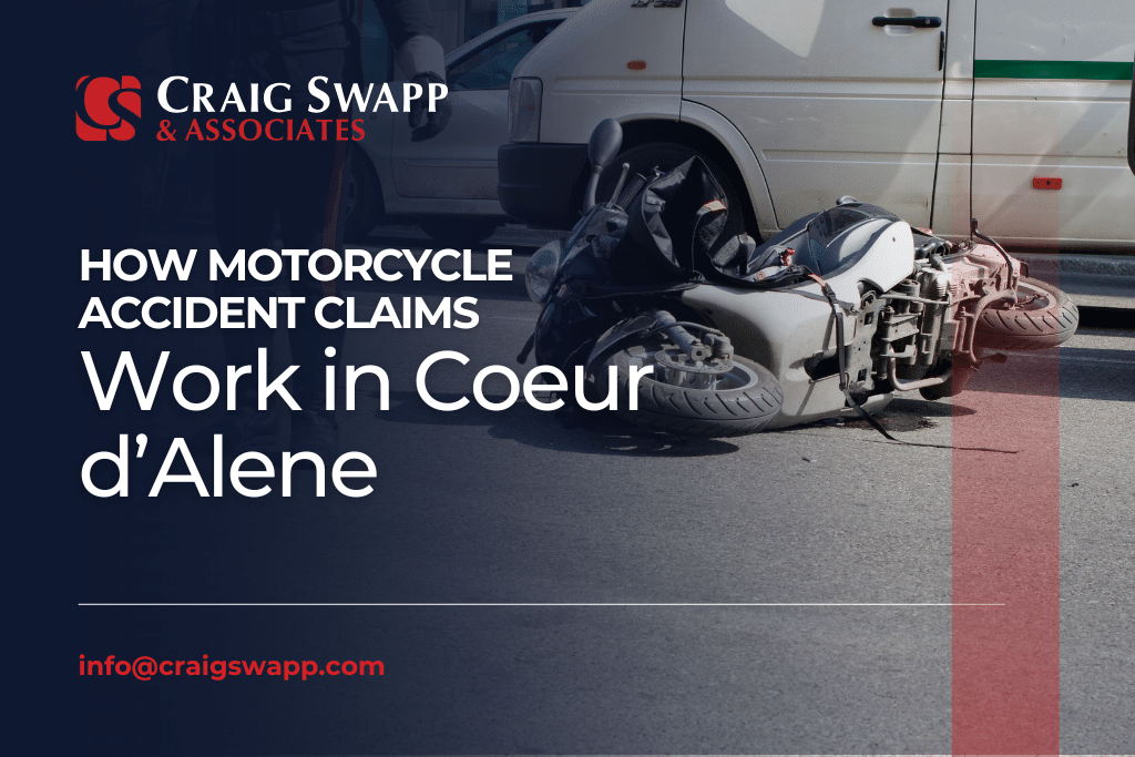 How Motorcycle Accident Claims Work in Coeur d’Alene