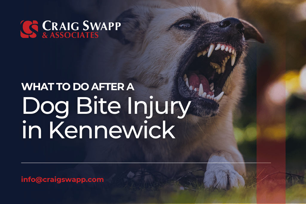 What to Do After a Dog Bite Injury in Kennewick